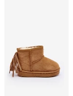 Dětské izolované Botky Sněžáky se šňůrkami Camel Mikyla