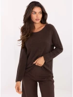 Svetr IT SW 2219.63 tmavě hnědý