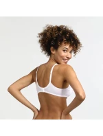 Dámská podprsenka z bio bavlny DIM GENEROUS COTTON BIO BRA  bílá - DIM