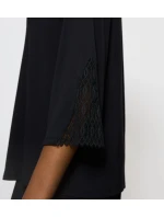 Dámský pyžamový top Aura Spotlight Top - BLACK - černý 0004 - TRIUMPH Dámský pyžamový top Aura Spotlight Top - BLACK - černý 0004 - TRIUMPH