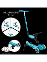 Koloběžka GO-UP ACTIVE LIGHTS 360 se sedátkem (749-300)