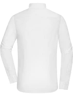 Daiber JN 1372 Popelínová košile slim fit s dlouhým rukávem 02.1372 white Daiber JN 1372 Popelínová košile slim fit s dlouhým rukávem 02.1372 white