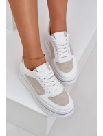 Dámské Tenisky Se Vzorem Bílé Fenarra