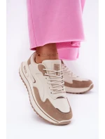 Dámské sneakers Big Star RR274A216 HI-POLY SYSTEM Béžové