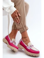 Dámské kožené mokasíny Zazoo , béžová Dámské kožené mokasíny Zazoo , béžová