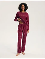 Dámské pyžamo Henderson 45439 Gilly, dlouhé rukávy, velikosti S–3XL Dámské pyžamo Henderson 45439 Gilly, dlouhé rukávy, velikosti S–3XL