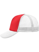 Daiber MB 70 5 panelová polyesterová síťovaná kšiltovka 03.0070 red/white Daiber MB 70 5 panelová polyesterová síťovaná kšiltovka 03.0070 red/white