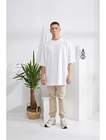 Build your Brand BY 193 Pánské oversize tričko "Huge Tee" 56.0193 white sand Build your Brand BY 193 Pánské oversize tričko "Huge Tee" 56.0193 white sand