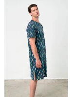 Vamp - Pohodlná pánská noční košile 18703 - Vamp Vamp - Pohodlná pánská noční košile 18703 - Vamp