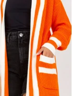 Dámský svetr LC SW 0291 oranžový Dámský svetr LC SW 0291 oranžový