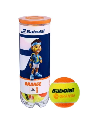 Tenisové míče Babolat Stage 2 Orange 3 ks 116070 Tenisové míče Babolat Stage 2 Orange 3 ks 116070