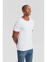 Fruit of the Loom Ringer T Racerback tričko 16.1168 white/black