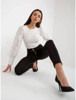 Dámské kalhoty TW SP BL 1008 kalhoty.94 černá - FPrice Dámské kalhoty TW SP BL 1008 kalhoty.94 černá - FPrice