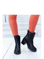 Boty na podpatku model 204766 Solea Boty na podpatku model 204766 Solea