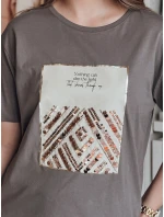 Dámské tričko CENTIA graphite FashionStreet RY2612