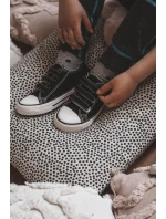 Dětské tenisky na suchý zip Černá Bernie Dětské tenisky na suchý zip Černá Bernie