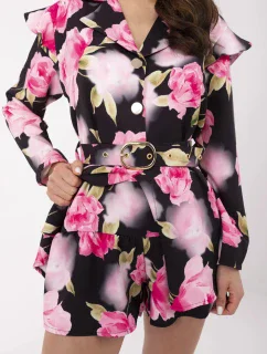 DHJ KO 20615 2.60 černo-růžový overal