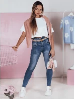 Dámské úzké džíny BLUESTYL navy blue FashionStreet UY2368