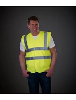 Yoko HVW 100 Hi-Vis bezpečnostní vesta 79.W100 royal blue