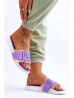 Dámské sportovní pantofle fialový Sunrise