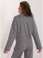 LK MA bunda 509562 1.03 šedá černá
