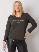 Halenka RV BZ 7141.22 tmavá khaki