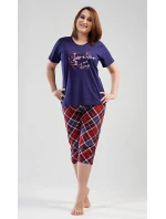 Dámské pyžamo kapri Forever Dámské pyžamo kapri Forever