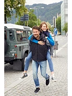 Daiber JN 1004 Pánská prošívaná vesta s kapucí 02.1004 black Daiber JN 1004 Pánská prošívaná vesta s kapucí 02.1004 black