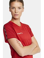 Craft Teamwear Squad Go Contrast Jersey W Dámské kontrastní sportovní tričko 82.2726 white Craft Teamwear Squad Go Contrast Jersey W Dámské kontrastní sportovní tričko 82.2726 white
