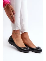 Dámské vonné baletky se srdcem ZAXY NN285011 černé Dámské vonné baletky se srdcem ZAXY NN285011 černé