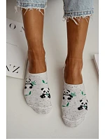 Dámské Microponočky Panda Světlešedé