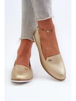 Dámské ploché mokasíny Gold Enzla