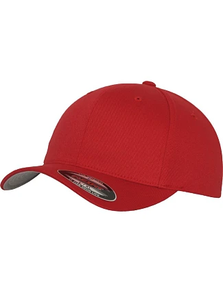 Flexfit 6277 6 Panelová kšiltovka Flexfit Wooly Combed 55.6277 red