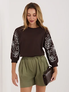 Halenka RV BL A367 1.18P tmavě hnědá