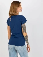 Tričko VI TS 035.01P tmavě modrá Tričko VI TS 035.01P tmavě modrá