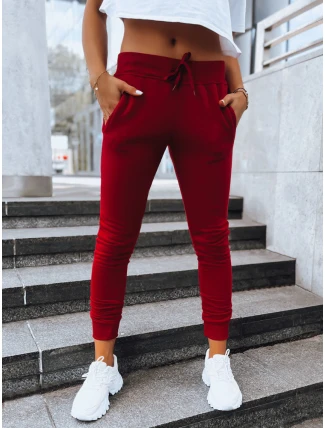 Dámské tepláky FITS bordó UY0206