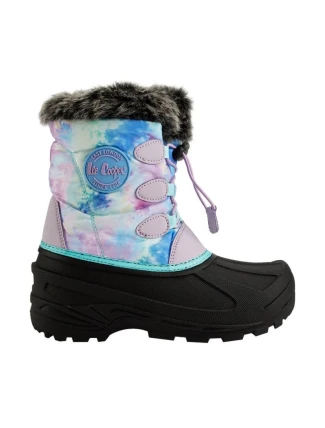 Dětské boty Lee Cooper fialové a modré LCJ-25-10-3778K Dětské boty Lee Cooper fialové a modré LCJ-25-10-3778K
