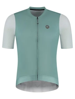 Rogelli FAST tyrkysovo-limetkový dres 2XL