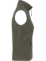 Kariban K 906 Dámská mikrofleecová vesta "Melodie" 20.K906 green marble heather