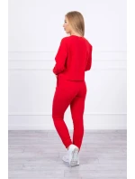 Atlanta tištěná sada červená Atlanta tištěná sada červená