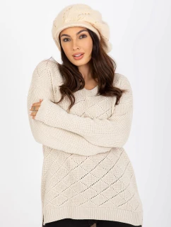 Čepice AT CZ BF 38722 světle béžová