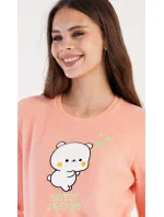 Dámské pyžamo dlouhé Kotě Dámské pyžamo dlouhé Kotě