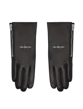 Calvin Klein Jeans Kožené rukavice W K60K610153 dámské