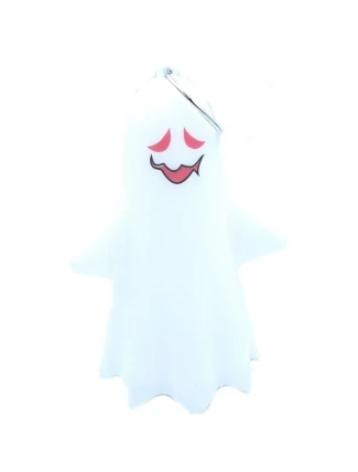 PŘÍVĚSEK DEKORATIVNÍ DUCH VEDL ČERVENÉ OČI