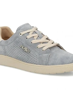 Dámské modré kožené polobotky Filippo DP6738 dámské