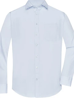 Daiber JN 678 Popelínová košile s dlouhým rukávem 02.0678 light blue