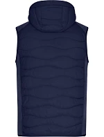 Daiber JN 1328 Pánská strečová fleecová vesta 02.1328 navy/navy