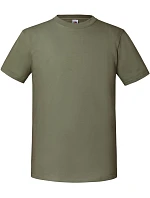 Fruit of the Loom Iconic 195 T Pánské těžké tričko 16.1422 classic olive