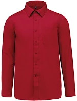 Kariban K 545 Popelínová košile "Jofrey" s dlouhým rukávem 20.K545 classic red Kariban K 545 Popelínová košile "Jofrey" s dlouhým rukávem 20.K545 classic red
