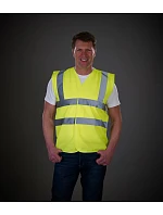 Yoko HVW 100 Hi-Vis bezpečnostní vesta 79.W100 paramedic green Yoko HVW 100 Hi-Vis bezpečnostní vesta 79.W100 paramedic green